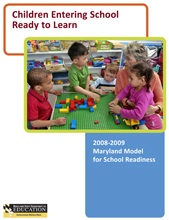 School Readiness Report 2008-2009